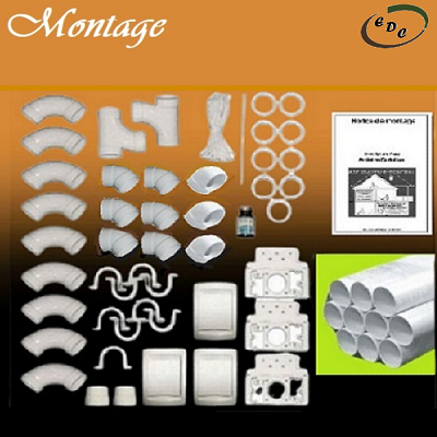 Kit de montage 3 prises 15ml de pvc 3 400